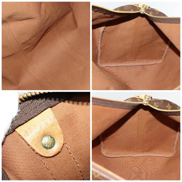 LOUIS VUITTON Monogram Keepall Bandouliere 55 Boston Bag M41414 LV Auth 137835 - Picture 15 of 16